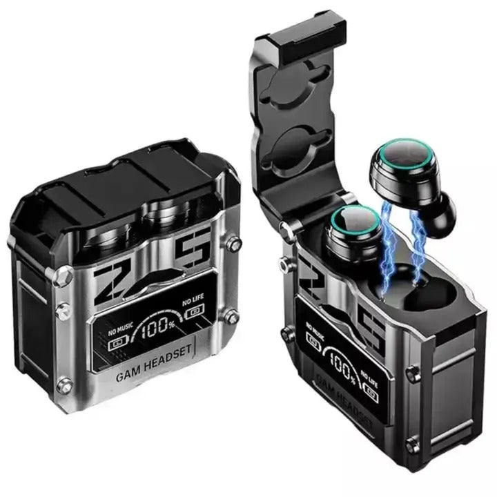 M25 TWS best earbuds with LED Digital Display - Bluetooth 5.3 Headphones, Touch Control & Noise Reduction Stereo Sound