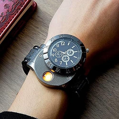 USB Lighter Watch Men's