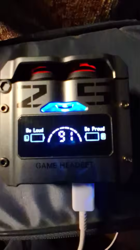 M25 TWS best earbuds with LED Digital Display - Bluetooth 5.3 Headphones, Touch Control & Noise Reduction Stereo Sound